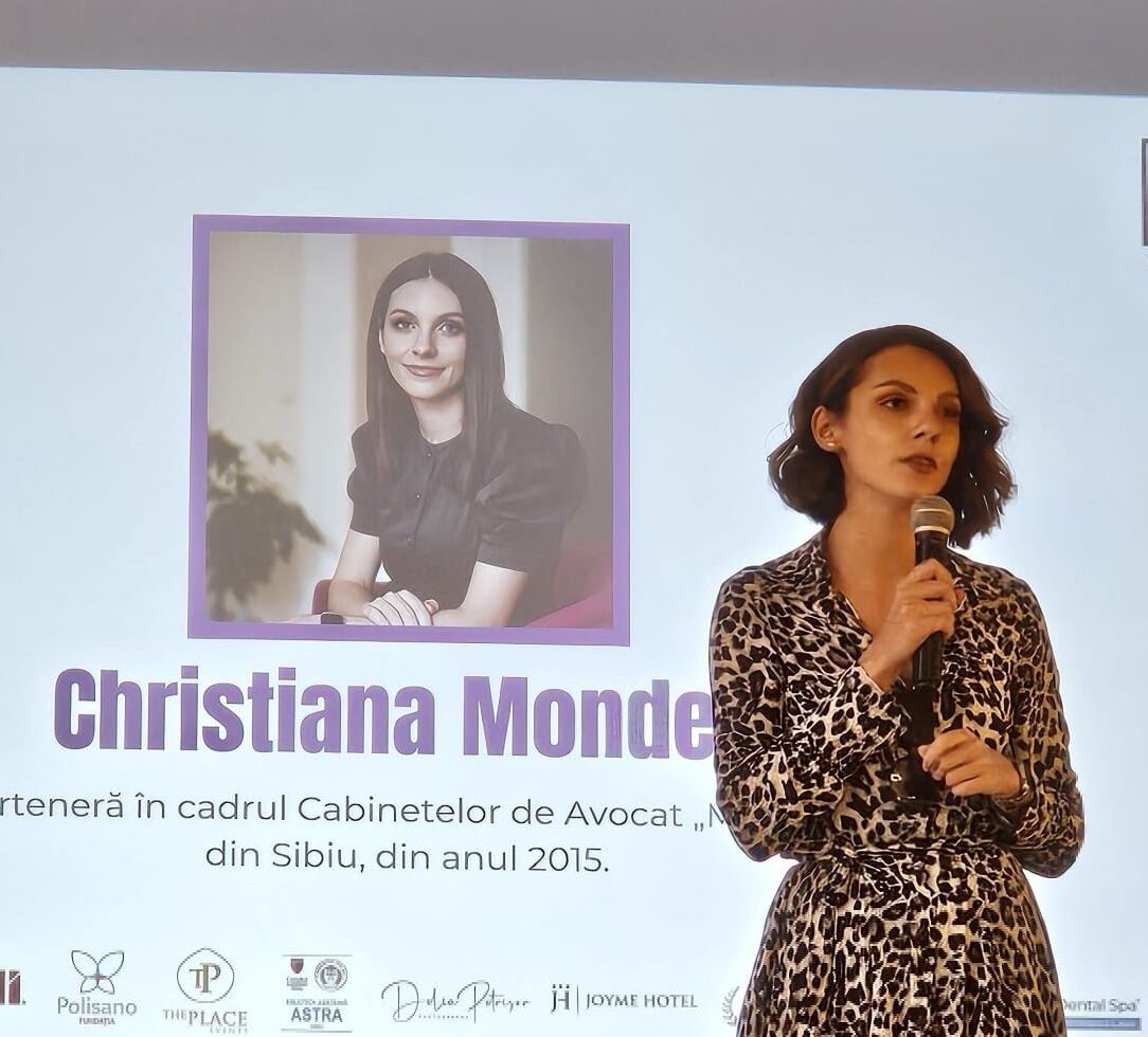 Doamna Avocat Mondea la evenimentul #WeAreHalf.